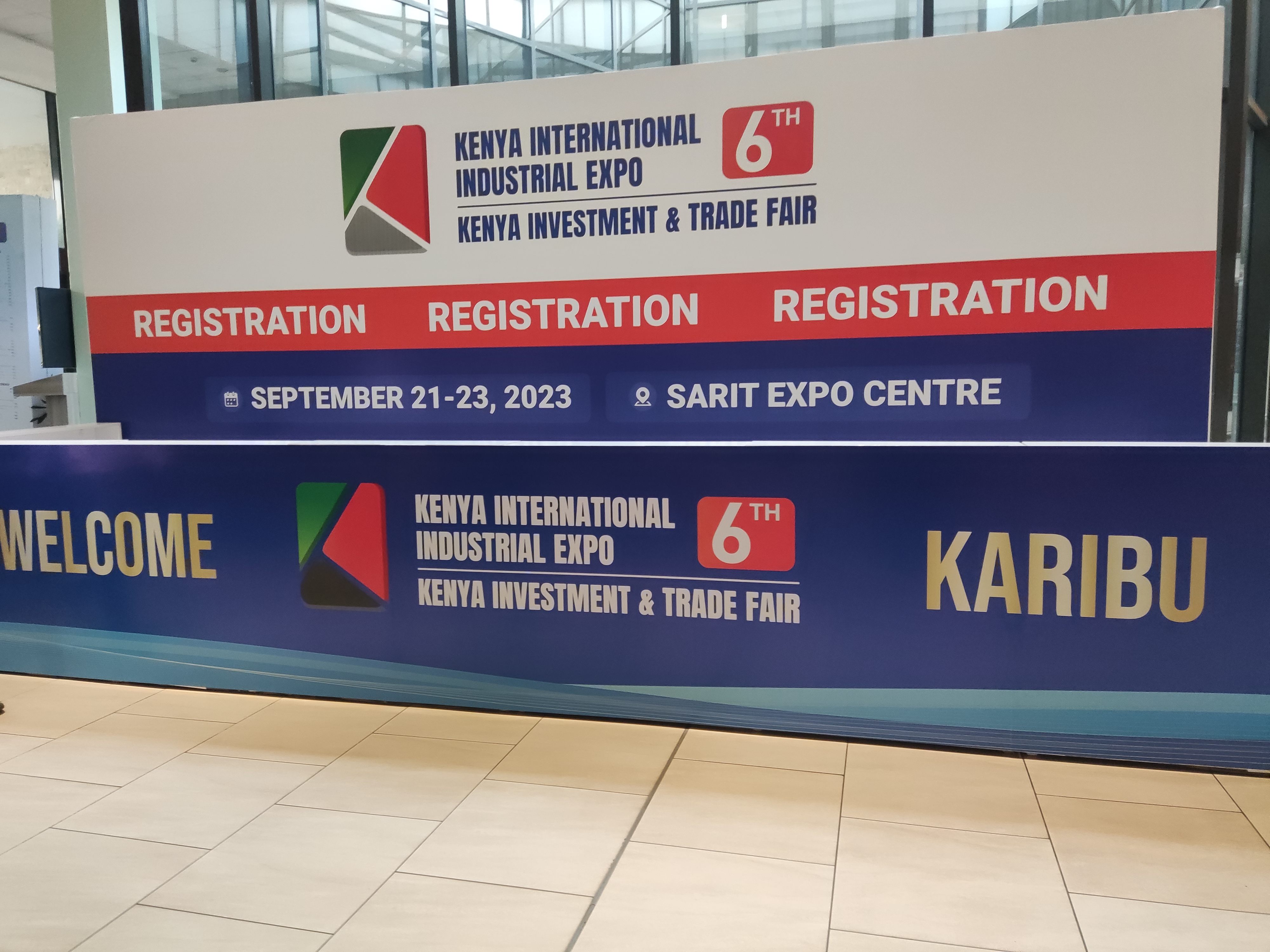 參加第六屆肯尼亞國際工業(yè)展，國際化道路我們在行動！